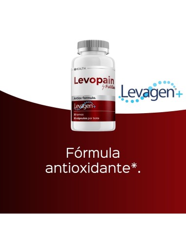 Levopain (PEA by Levagen+®) - Fórmula antioxidante* - Cápsulas - 30 tomas