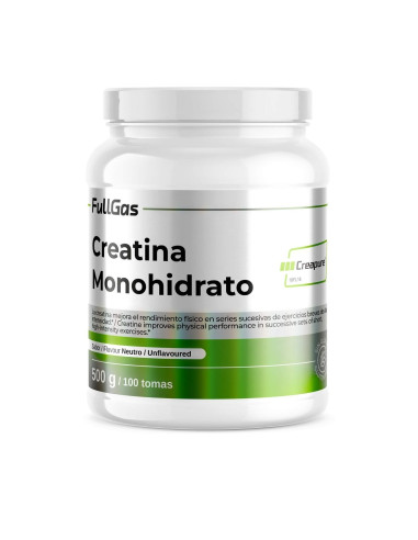 Creapure® (Creatina Monohidrato en polvo) - Neutro - 500g