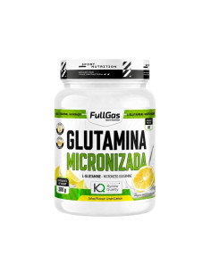 Glutamina micronizada (Kyowa®) en polvo - Limón - 300g