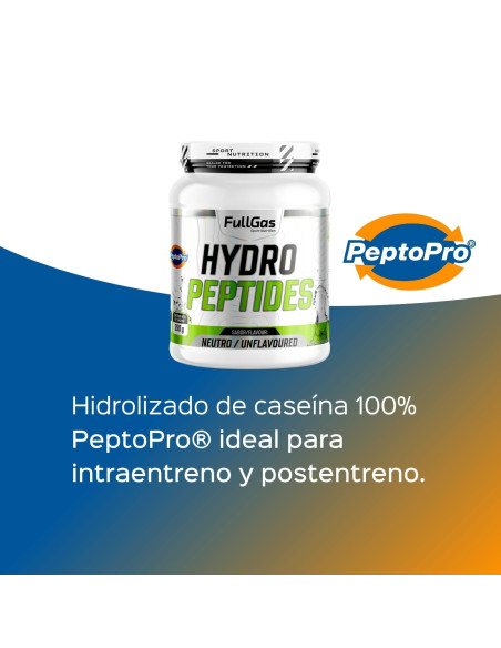 PEPTIDES HYDRO (CASEINE HYDROLYQUÉE PEPTOPRO®) - Neutre - 250g