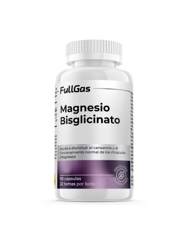 Magnesio Bisglicinato - cuenta con una mejor absorción respecto a otros suplementos que contienen el mineral