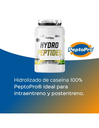 PEPTIDES HYDRO (CASEINE HYDROLYQUÉE PEPTOPRO®) - Neutre - 500g