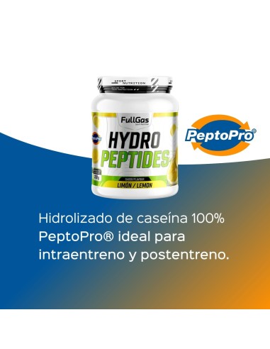 Hydro Peptides (PeptoPro® Hidrolizado Caseína) - Limón - 250g