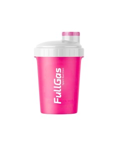 Shaker (mezclador) FullGas - Rosa - 500ml