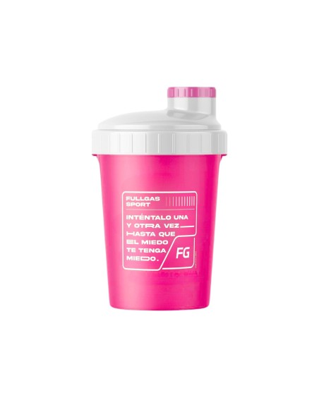 Shaker (mezclador) FullGas - Rosa - 500ml
