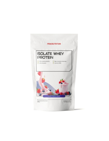 100% Isolate Whey (Aislado) - Yogur Frutas del Bosque - 454g