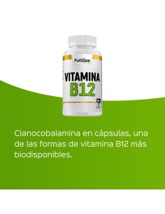 Vitamina B12 (Cianocobalamina 1000µg) - 60 cápsulas 2