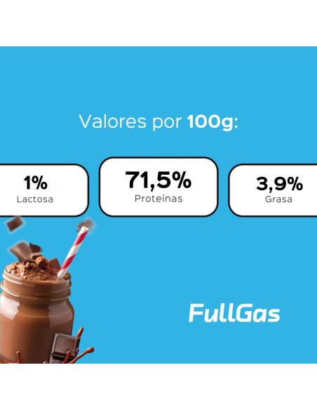 Isolat natif + protéine d'œufs transparente - Smoothie au chocolat - 1,8 kg