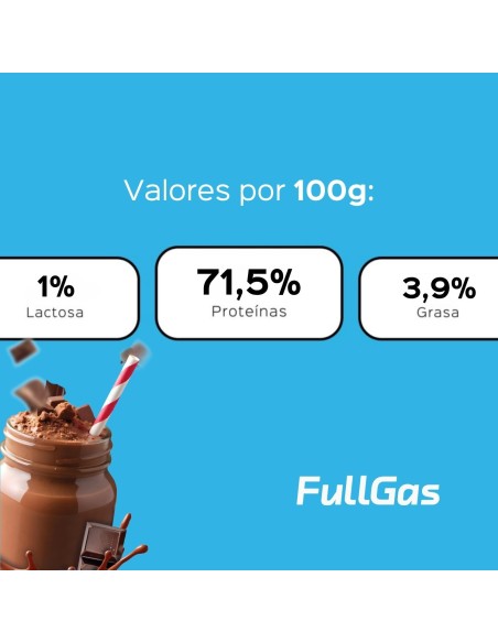 Native Isolate + Proteína Clara Huevo - Con Edulcorante - Chocolate smoothie - 900g