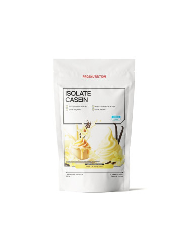 Isolate caséine (caséine micellaire) - Vanille Smoothie - 454g