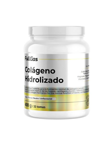 Colágeno Hidrolizado enriquecido - Neutro - 400g